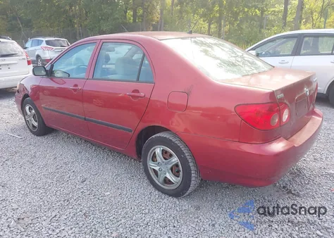 2006 Toyota Corolla Ce z USA, uszkodzony, nr VIN 2T1BR32E46C693209